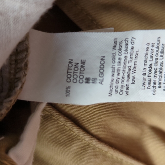 Gap men's khaki shorts size 34 - Picture 3 of 6